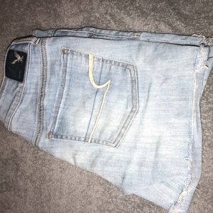 American Eagle Midi Jean Shorts